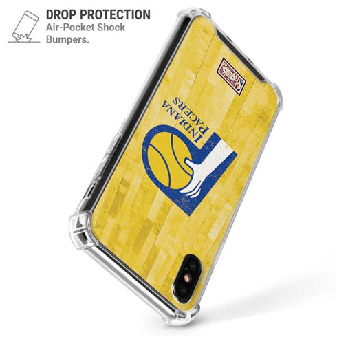 NBA Indiana Pacers Hardwood Classics iPhone XS Max Clear Case